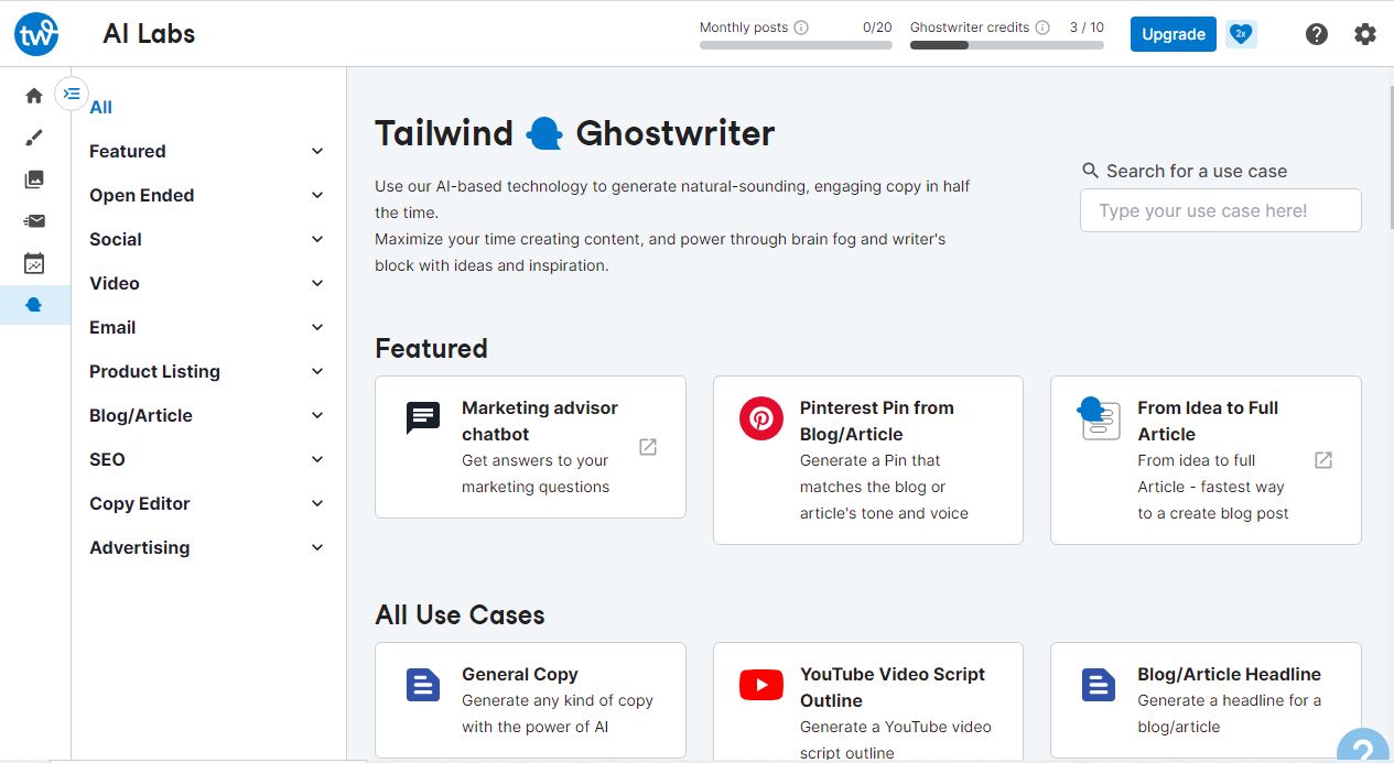 With Tailwind Email Marketing feature track the performance of your campaigns and manage your contacts easily